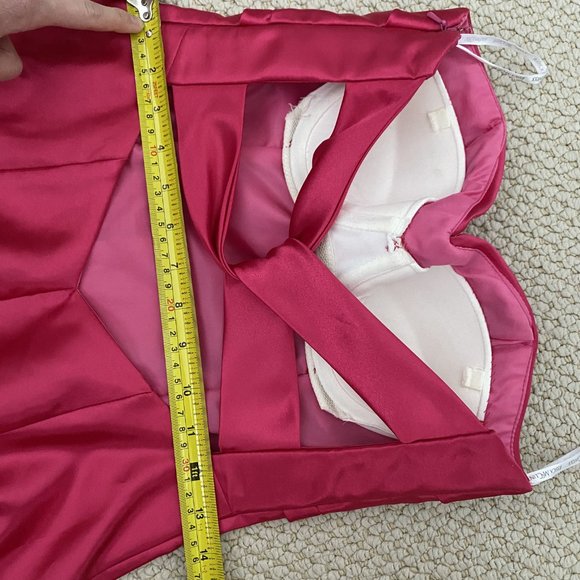 Sweetheart Strapless Prom Dress with Back Cutout - Picture 6 of 6